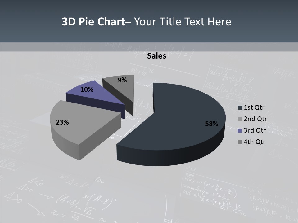 Math Science Calcul PowerPoint Template