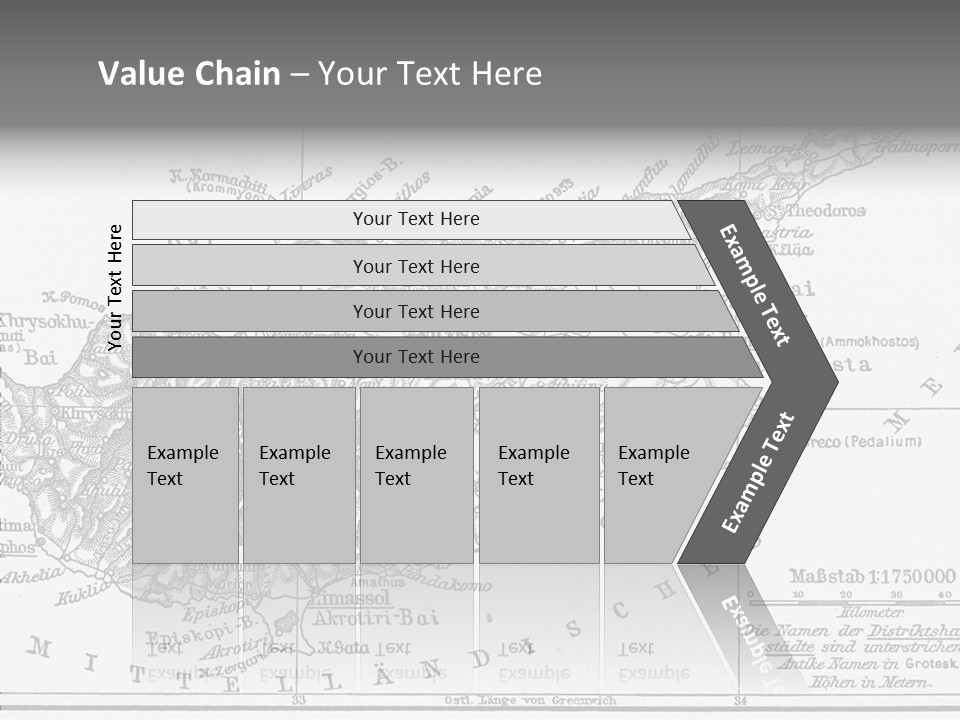 Savoirfaire Statistique Rouge PowerPoint Template