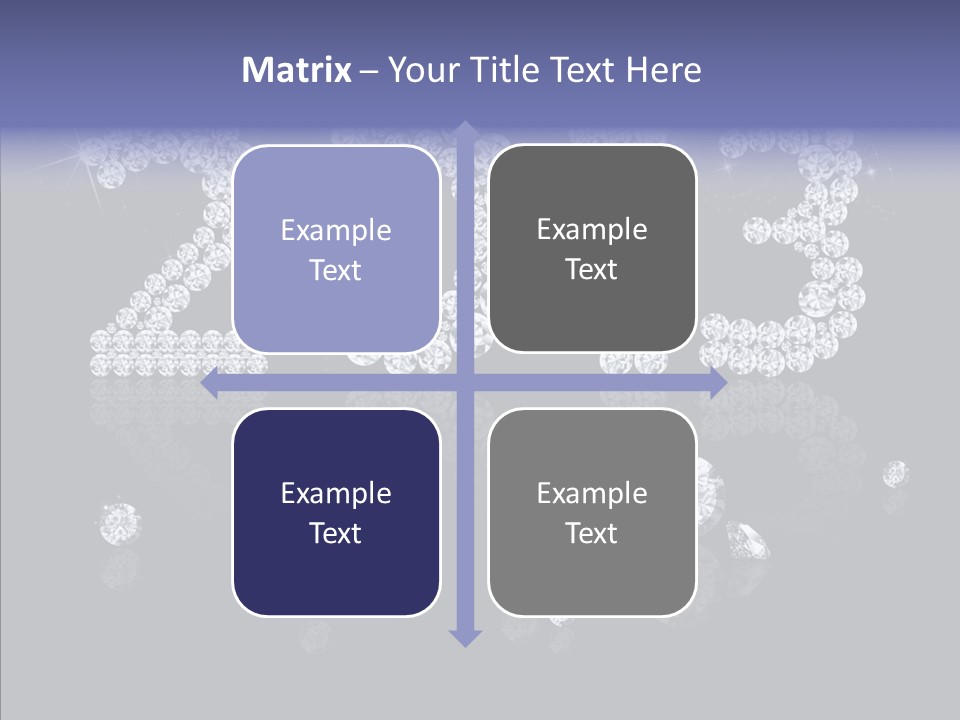 Bling Bright Night PowerPoint Template