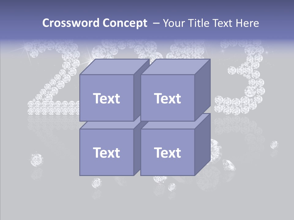 Bling Bright Night PowerPoint Template