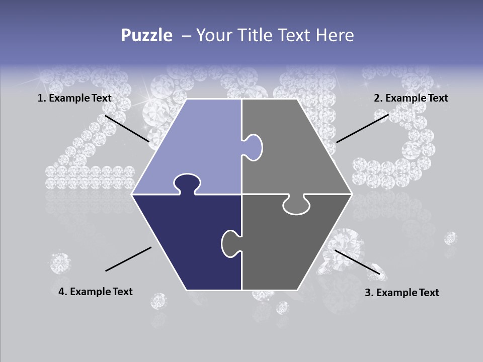 Bling Bright Night PowerPoint Template