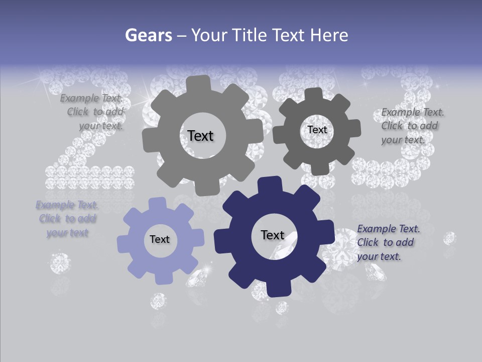 Bling Bright Night PowerPoint Template