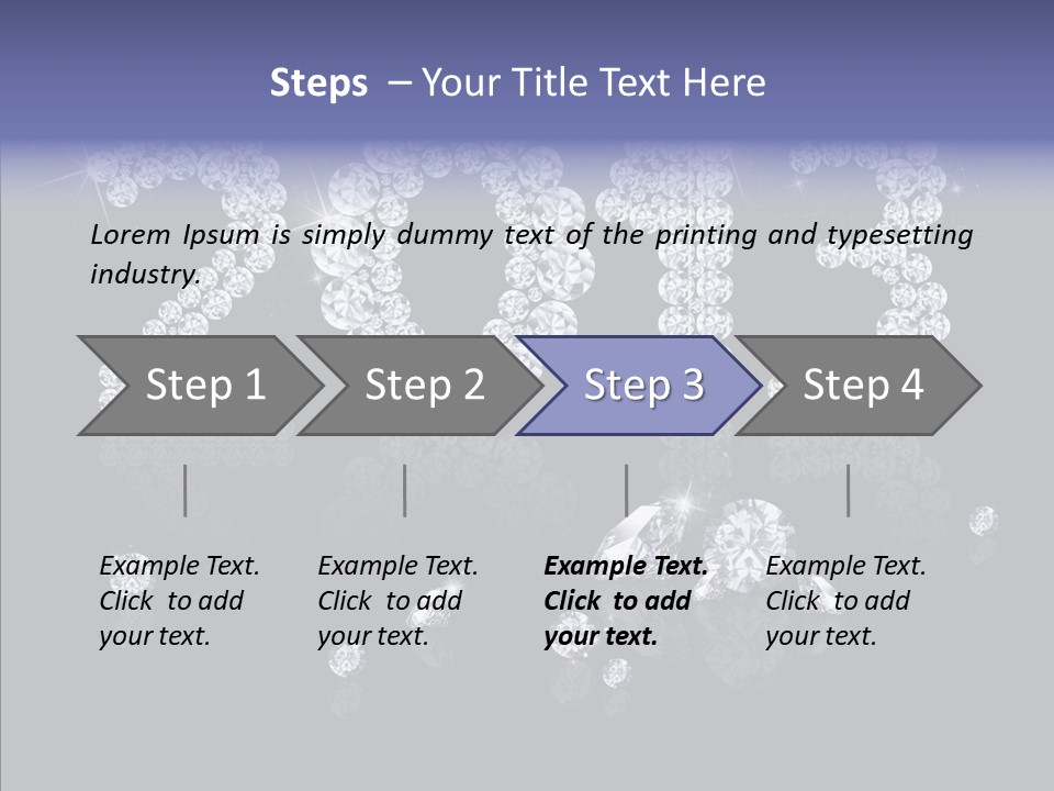 Bling Bright Night PowerPoint Template