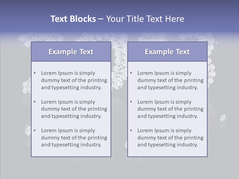 Bling Bright Night PowerPoint Template