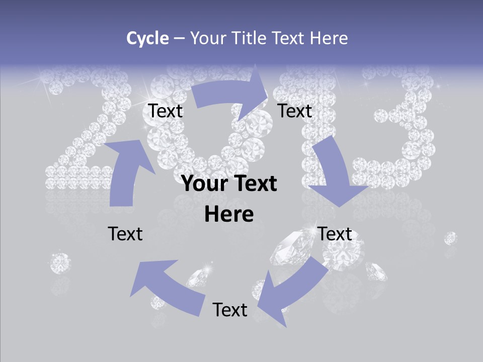 Bling Bright Night PowerPoint Template