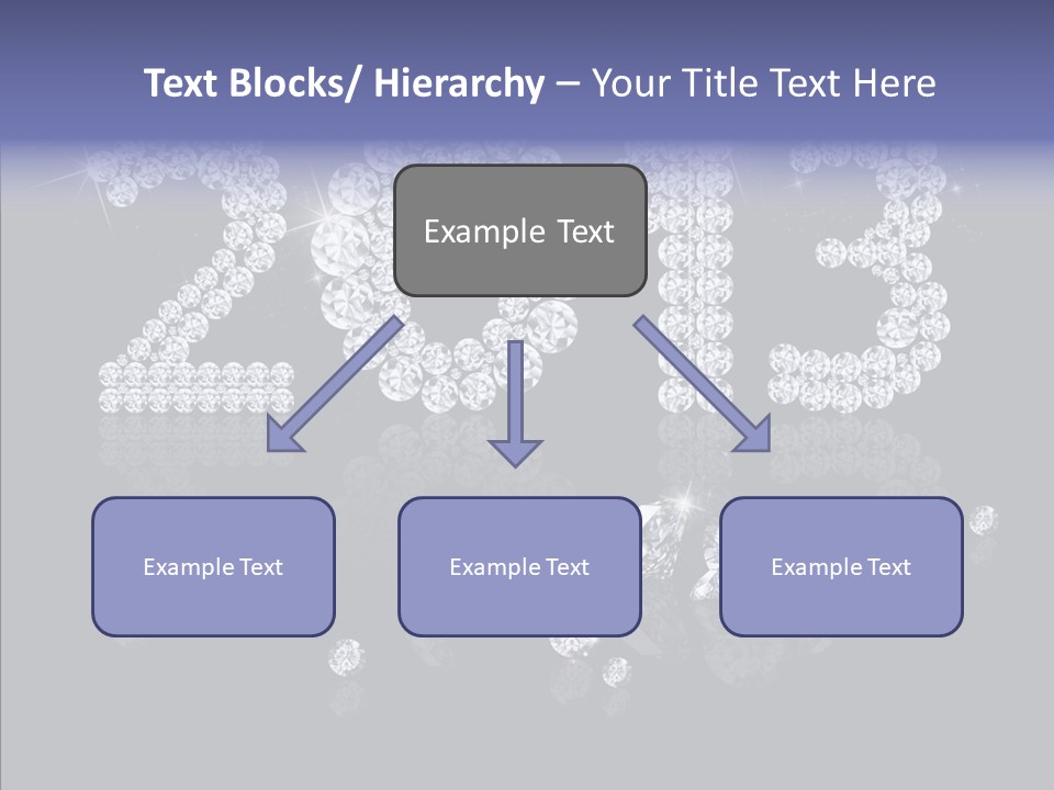 Bling Bright Night PowerPoint Template