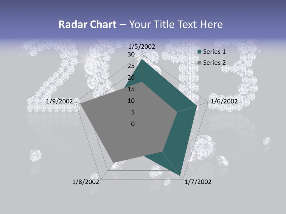 Bling Bright Night PowerPoint Template