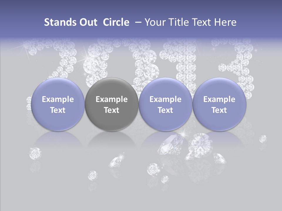 Bling Bright Night PowerPoint Template