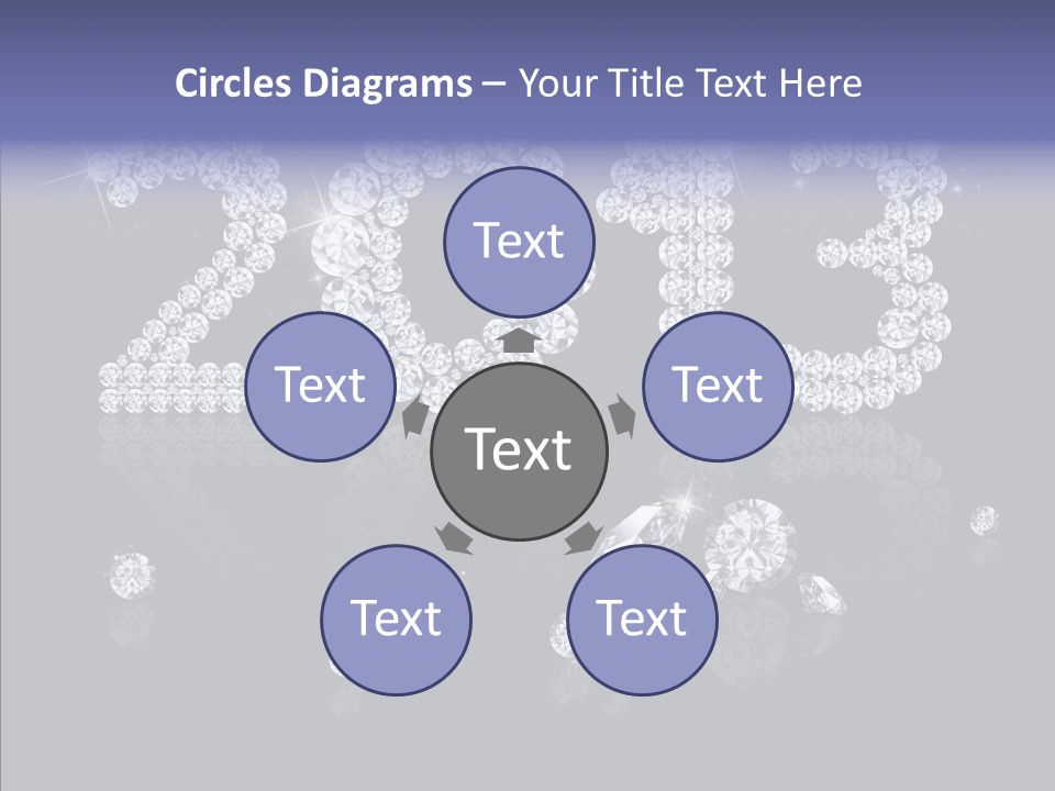 Bling Bright Night PowerPoint Template