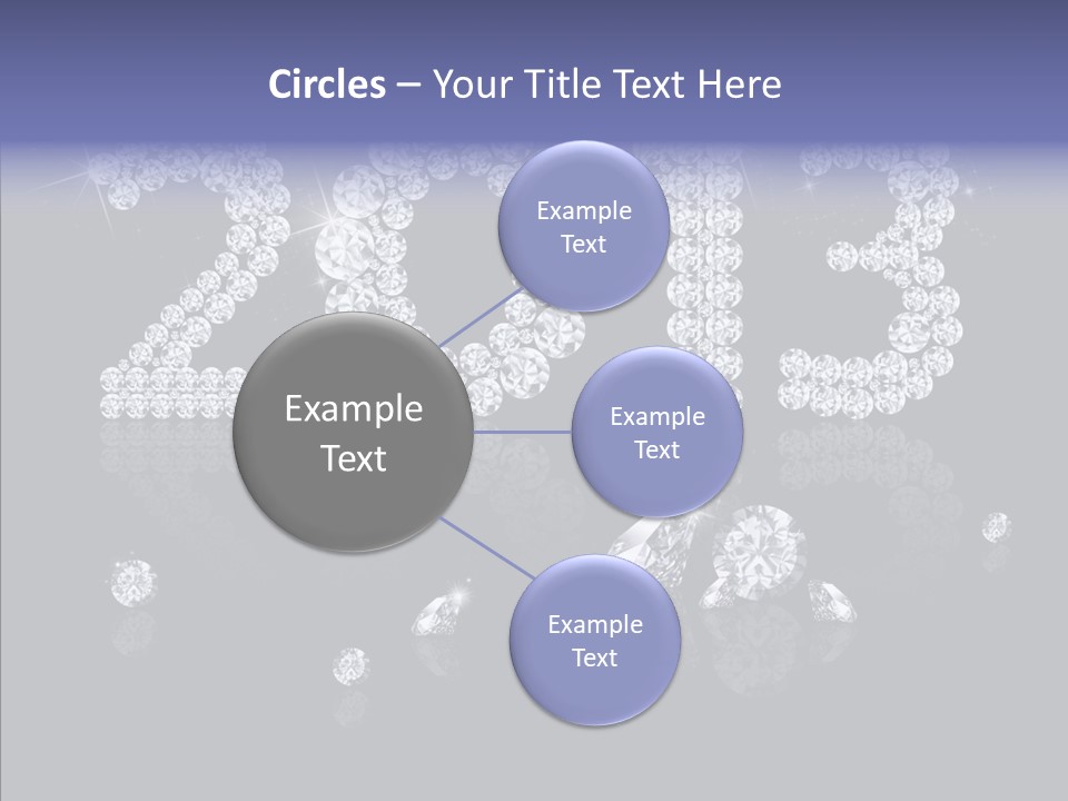 Bling Bright Night PowerPoint Template