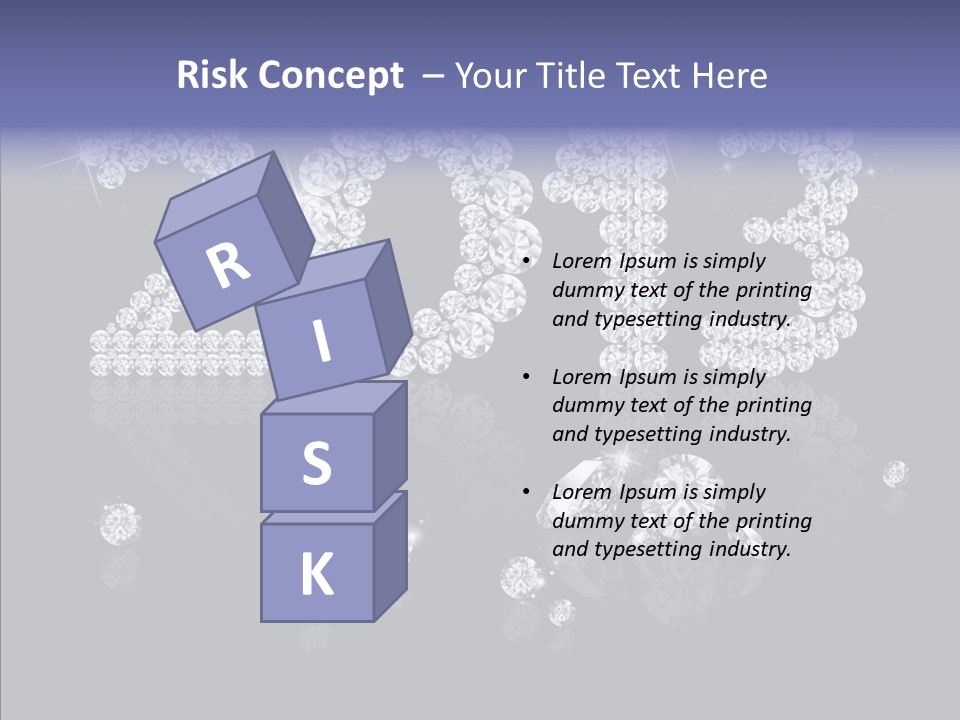 Bling Bright Night PowerPoint Template