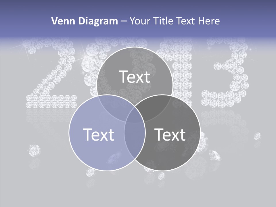 Bling Bright Night PowerPoint Template