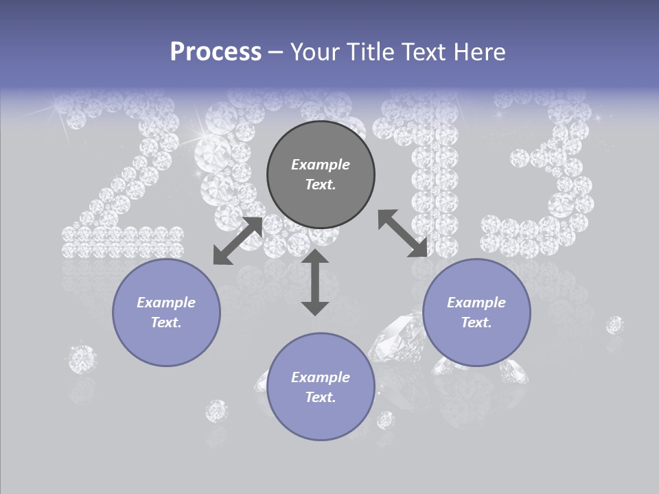 Bling Bright Night PowerPoint Template