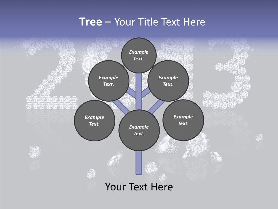 Bling Bright Night PowerPoint Template