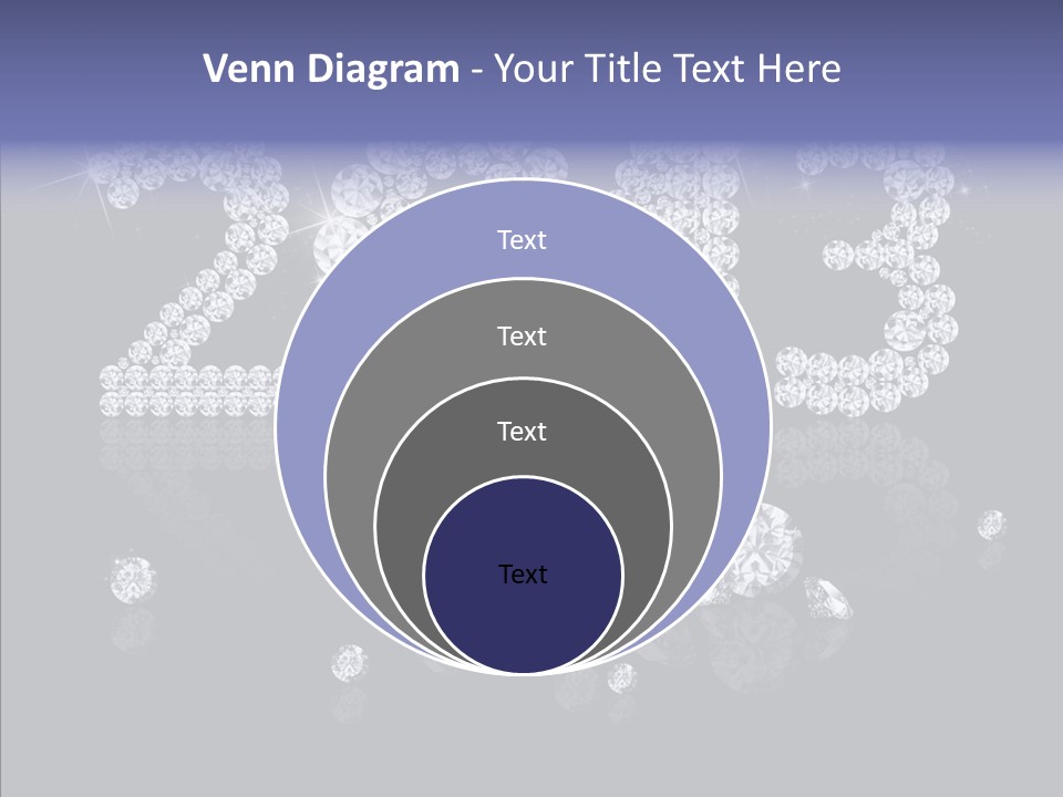 Bling Bright Night PowerPoint Template