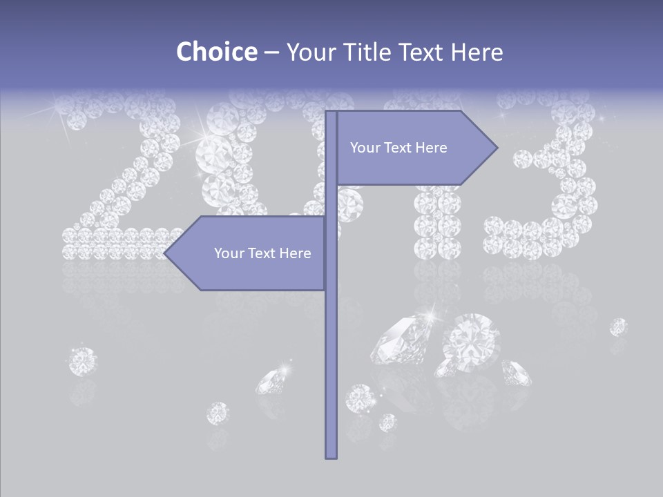 Bling Bright Night PowerPoint Template