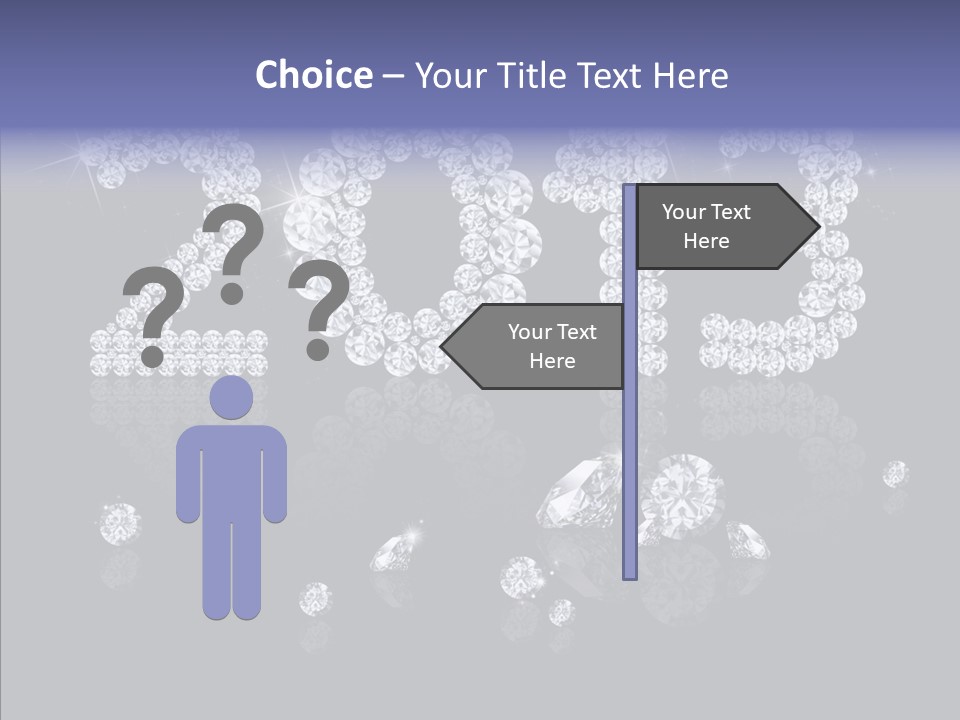 Bling Bright Night PowerPoint Template