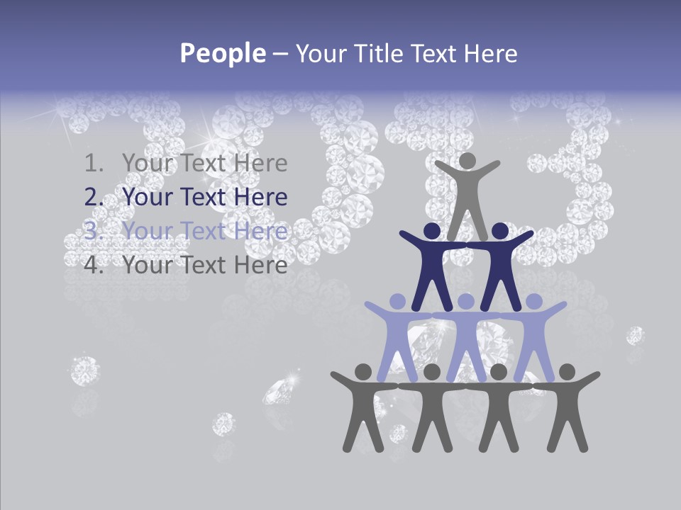 Bling Bright Night PowerPoint Template