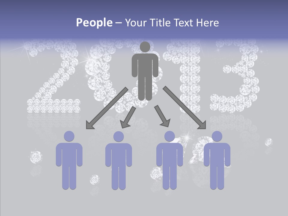 Bling Bright Night PowerPoint Template