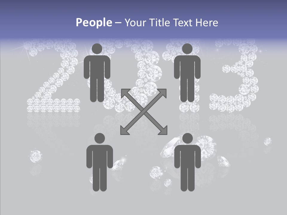 Bling Bright Night PowerPoint Template