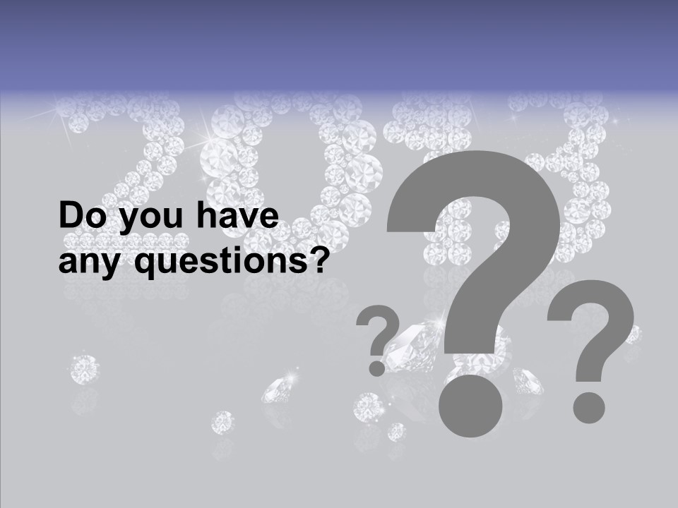 Bling Bright Night PowerPoint Template