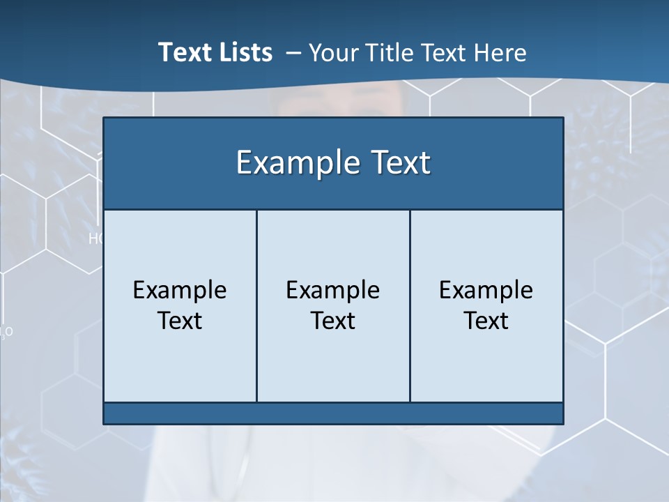 Pressing Blue Background Graphic PowerPoint Template