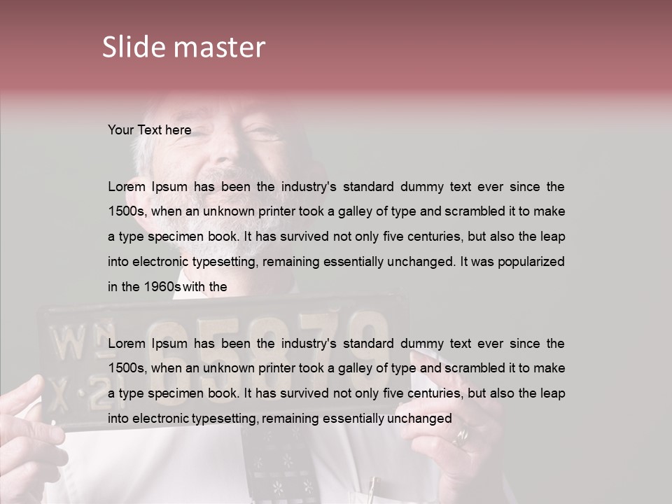 Antique History Studio Shot PowerPoint Template