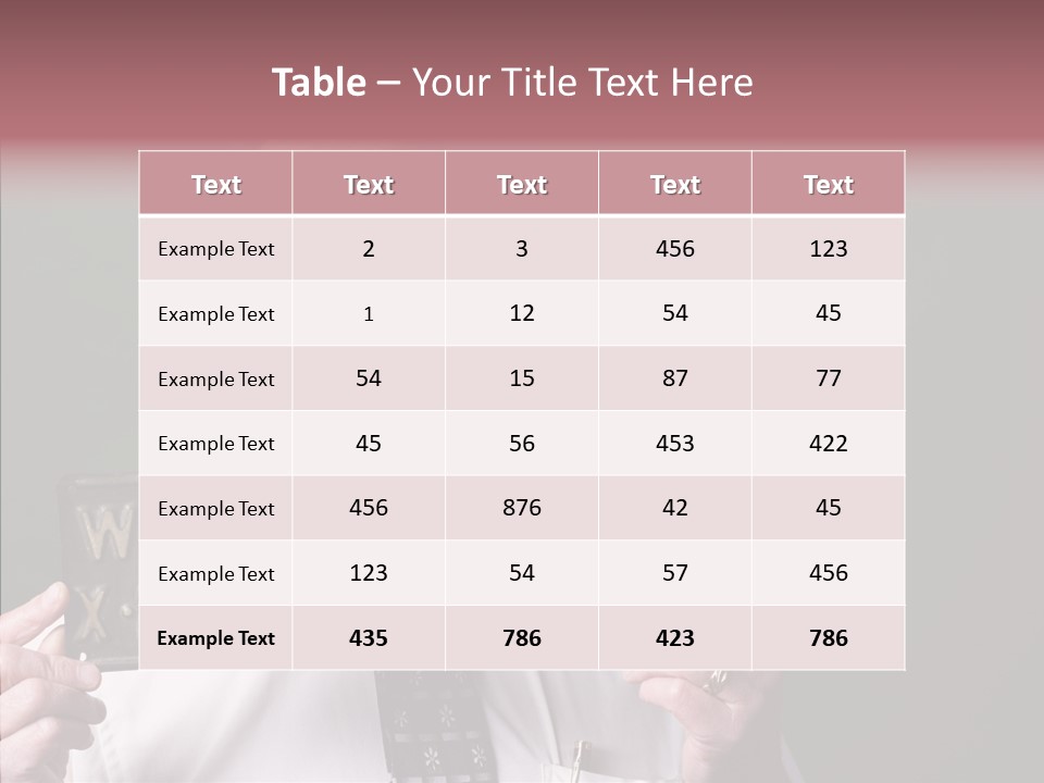 Antique History Studio Shot PowerPoint Template