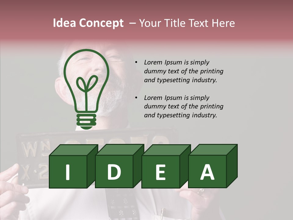 Antique History Studio Shot PowerPoint Template