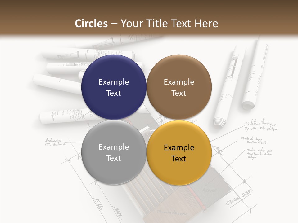 House Dwelling Flat PowerPoint Template