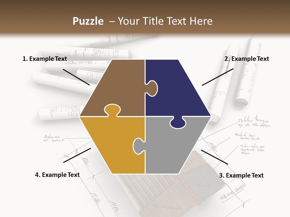 House Dwelling Flat PowerPoint Template