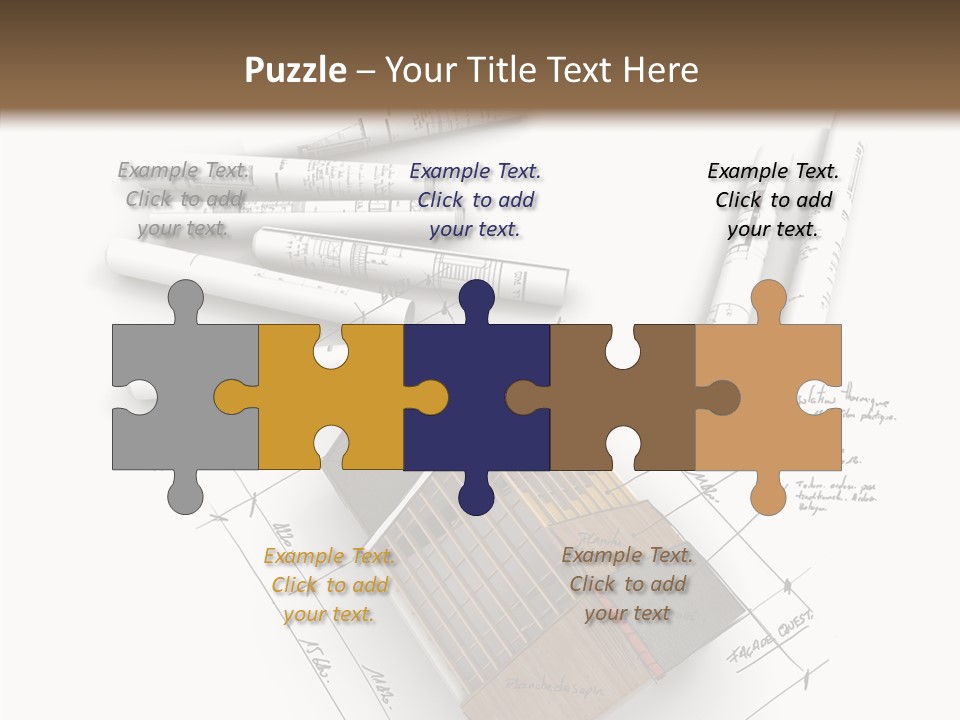 House Dwelling Flat PowerPoint Template