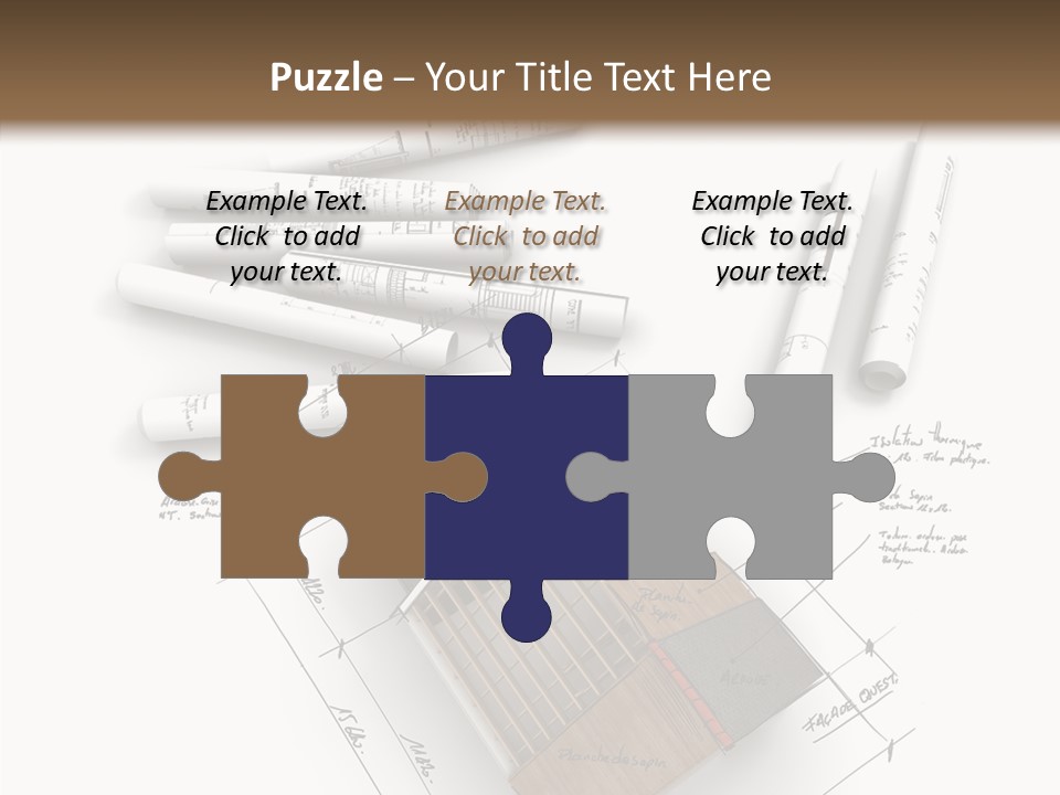 House Dwelling Flat PowerPoint Template