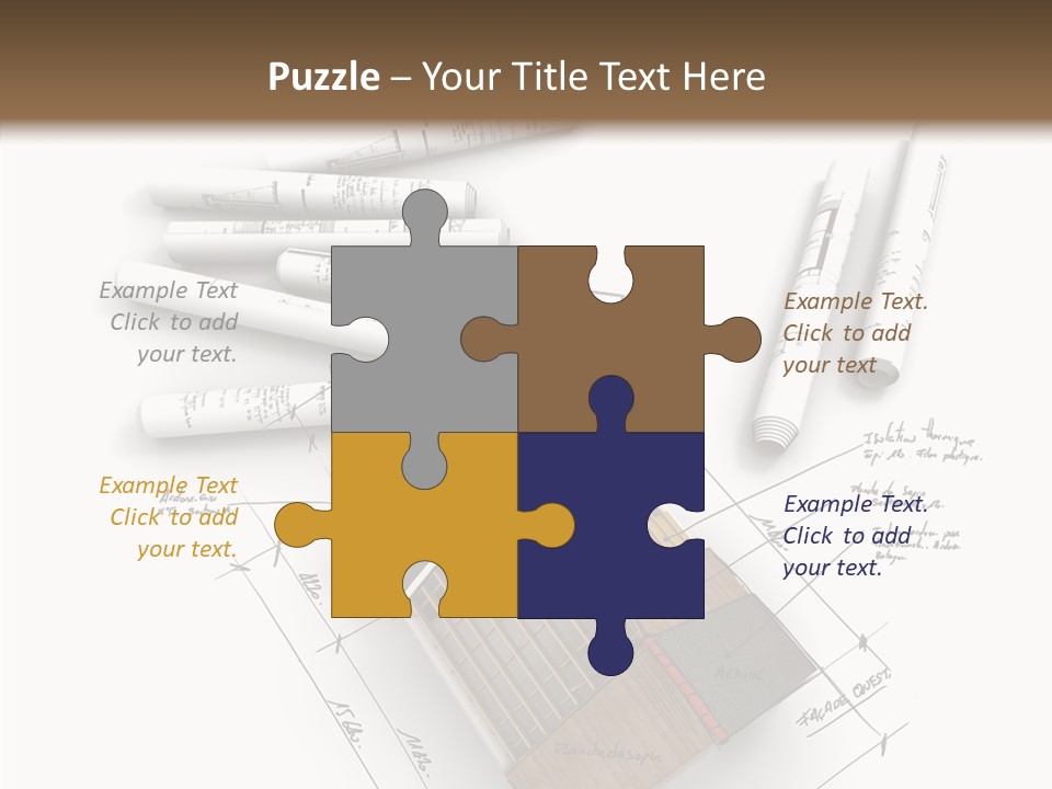 House Dwelling Flat PowerPoint Template