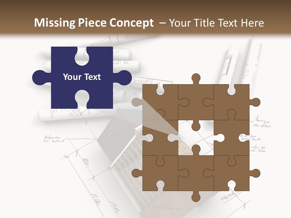 House Dwelling Flat PowerPoint Template