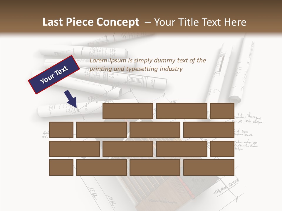 House Dwelling Flat PowerPoint Template