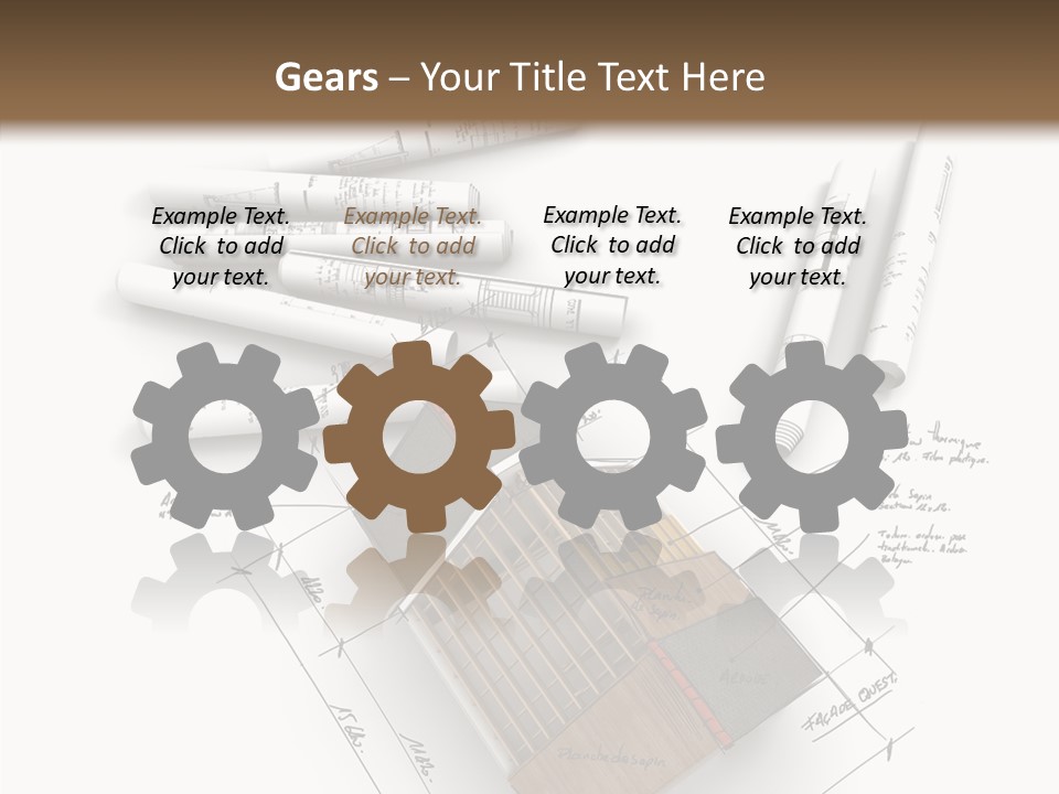 House Dwelling Flat PowerPoint Template