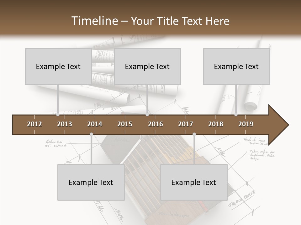 House Dwelling Flat PowerPoint Template