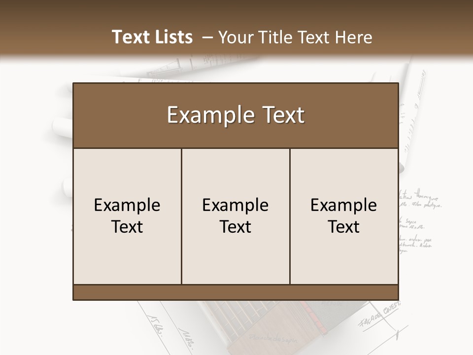 House Dwelling Flat PowerPoint Template