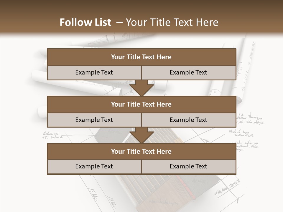 House Dwelling Flat PowerPoint Template
