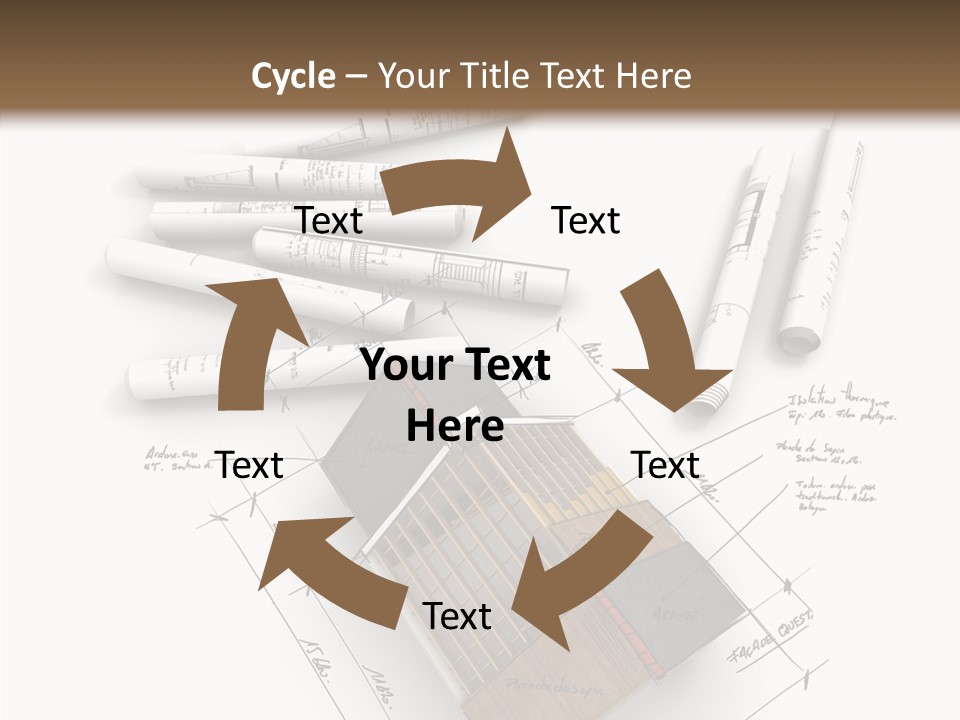House Dwelling Flat PowerPoint Template