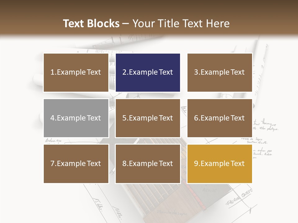 House Dwelling Flat PowerPoint Template