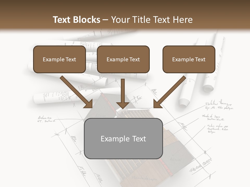 House Dwelling Flat PowerPoint Template