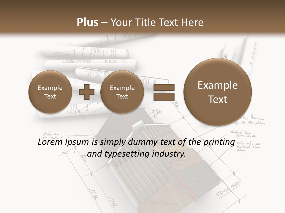 House Dwelling Flat PowerPoint Template