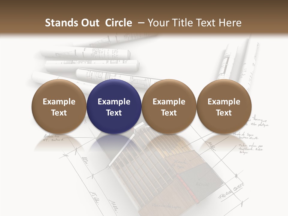 House Dwelling Flat PowerPoint Template