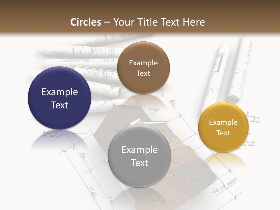 House Dwelling Flat PowerPoint Template