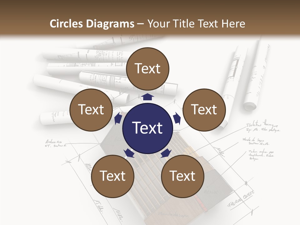 House Dwelling Flat PowerPoint Template