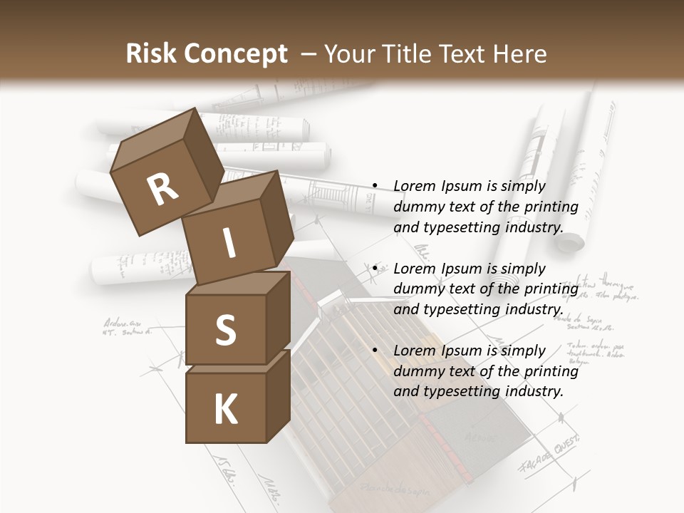 House Dwelling Flat PowerPoint Template