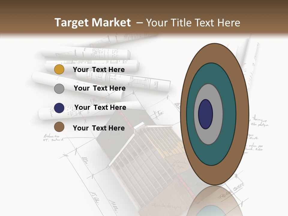 House Dwelling Flat PowerPoint Template