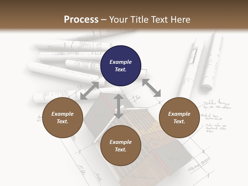 House Dwelling Flat PowerPoint Template